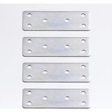 MSP Köşe Bağlantı Demiri 30X90 mm 4 Adet Set Düz Metal Gönye Dolap Kitaplık Vestiyer Sabitleme