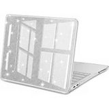MSP Macbook Neo 13INÇ A18 Pro A3404 ile Uyumlu Kılıf Simli Ön Arka Kapak Renksiz