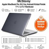 MSP MacBook Pro 16.2 Inç Kılıf A2485 A2780 A2991 A3403 A3186 A3428 A3429 Uyumlu Kristal Parlak Şeffaf Sert Kapak Ince Hafif Koruyucu Crystal Clear Hard Case