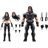 MSP Marvel Legends Serisi X-Force X-23 & Warpath Aksiyon Figürleri, 2'li Paket