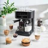 MSP Mycaffe Barista S10 Entegre Süt Hazneli, Espresso, Latte ve Cappuccino Makinesi Matte Black