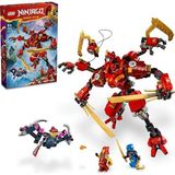 MSP Nınjago Kai’nin Ninja Tırmanma Robotu 71812 – 9 Yaş ve Üzeri Kız ve Erkek Çocuklar Için 4 Ninja Minifigürü Içeren Yaratıcı Oyuncak Yapım Seti, Çocuklar Için Doğum Günü Hediyesi Fikri (623 Parça)