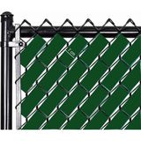 MSP Örgü Tel Koruma, Kapatma, Gizlilik Bantları, Pvc Çit Şeridi (50 Metre) (Yeşil, 7 Cm)