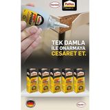 MSP Pro Power Süper Yapıştırıcı, 15 Gr, 5 Adet, Hızlı Tutuş, Çok Yüzeyli, Porselen, Seramik, Plastik, Ahşap, Metal Için