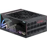 MSP Psu Mpg AI1600TS Pcıe5 1600W 80+ Tıtanıum Atx 3.1 Pcıe 5.1 2x 12V-2X6 Power Supply