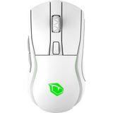 MSP Reflex Pro Yüksek Performanslı Rgb Kablosuz Oyuncu Mouse Pixart Aım 3335 Sensör, 16000 Dpı, 400 Ips, 70 Saat Kullanım Süresi, 60 Milyon Tıklama Ömrü, 6 Programlanabilir Tuş -Beyaz