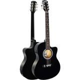 MSP RG-560BK Pack Siyah Elektro Akustik Gitar Full Set Ekolayzerli 40 Inç 4/4 Yetişkin