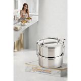 MSP Sefer Tası Yemek Kabı Paslanmaz Çelik 2 Katlı 14 cm 1.3 Litre 721365