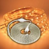 MSP Şerit LED Dış Ortam, Bahçe, Açık Alan Aydınlatma 220V Fişli SB-6539 (Amber, 20 Metre)