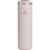 MSP The Transit Fliptop Mug Termos 0.60 Litre - Pembe Kuvars (Rose Quartz) | Paslanmaz Çelik