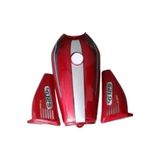 Msr FRS 122 CG 125 DEPO YAN KAPAK SET KIRMIZI - GRİ ŞERİTLİ ÇİTA MODELİ