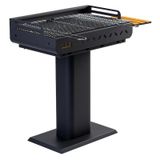 Mss Grill Çelik Izgara Mangal Ahşap Kömürlü 67X40