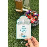 Msticker 10 Adet Bayram Tebrik Kartı 9 x 14 cm Ramazan Bayramı ve Kurban Bayramı İçin Hediye Kartı