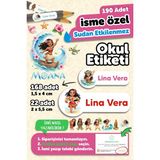 Msticker 190 Adet Kişiye Özel Okul Etiketi Isim Yazılabilen Kalem Defter Suluk Etiketi Suya Dayanıklı - Karışık - Yok