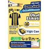 MSticker 190 Adet Kişiye Özel Okul Etiketi İsimli Kalem Defter Suluk Etiket Suya Dayanıklı Etiket Fener