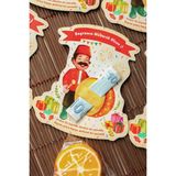 Msticker Bayram Tebrik Kartı 8 Adet Ramazan Bayramı Hediye Kartı Tebrik Kartı Kurban Bayramı Harçlık Kartı - 14 x 9 cm