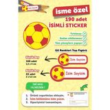 Msticker Galatasaray Okul Etiketi 190 Adet İsim Yazılabilen Kalem Defter Etiketi Yırtılmaz Malzeme