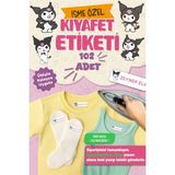 Msticker Kıyafet Etiketi - Okul Kıyafetlerine Kişiye Özel 30 Saniyede Kolay Uygulama Yıkanabilir - Kuromi - Çok Renkli - 40x13mm - Kumaş Etiketi