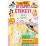 MSticker Kıyafet Etiketi - Okul Kıyafetlerine Kişiye Özel 30 Saniyede Kolay Uygulama Yıkanabilir - Prenses