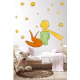 MSticker Küçük Prens Ve Sarı Yıldızlar Çocuk Bebek Odası Sticker Seti