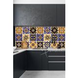 MSticker-Mutfak Tezgahı Arkası Folyo Kaplama (laminasyonlu) Mutfak Banyo Dolap Duvar Cam Kaplama (38)