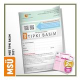 Msü 2021 Ösym Tıpkı Basım Türkiye Geneli Dijital Çözümlü Soru Kitapçığı