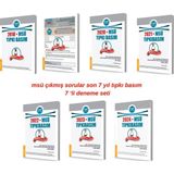 Msü Çıkmış Sorular Son 7 Yıl Tıpkı Basım Deneme Seti