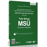 MSÜ Tıpkı Basım Son 6 Yıl Çıkmış Soru Kitapçıkları