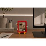 Msv Studio 3d Mini Ofis Arkadaşları – Dekoratif Masaüstü Figür-Mini Fotoğraf Çerçeve (Çerçeve içindeki resimler görsel amaçlıdır) - kırmızı