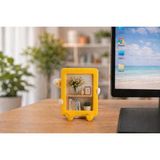 Msv Studio 3d Mini Ofis Arkadaşları – Dekoratif Masaüstü Figür-Mini Fotoğraf Çerçeve (Çerçeve içindeki resimler görsel amaçlıdır) - sarı