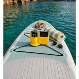 Msv Studio 3d Sup Board Telefon & Içecek Tutucu Organizer | Paddle Board Bardaklık | Çok Amaçlı Su Sporları Aksesuarı - sarı