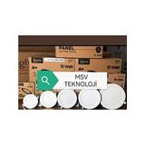 MSV TEKNOLOJİ 2 li kutu zmr 18w Slim Sıva Altı Spot Yuvarlak Led Panel Yüksek Lümen 3000K Günışığı