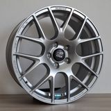MSW-PR1 CANT 5X112 18X8.0 ET48 73.1 HYPER SILVER PROCORSA DESIGNED BY O.Z. JANT (4 ADET)