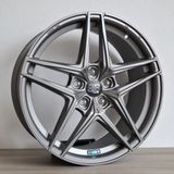 MSW-R1 5X112 19X8.5 ET38 73.1 MATT SILVER TECH RECORD JANT DESIGNED BY O.Z. (4 ADET)