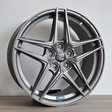 MSW-R1 CANT 5X112 19X8.5 ET38 73.1 MATT SILVER TECH RECORD JANT DESIGNED BY O.Z. (4 ADET)