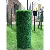 Msy Fence 120 cm x 6 mt Çim Çit Bahce Teli Yapay Çimli Çit Teli - Yeşil