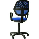 Msy Fence Mavi Fileli Ofis Büro Öğrenci Çalışma Koltuğu - Sandalyesi Ergonomik