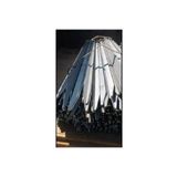 msy garden fenc 10 Adet - 200 Cm 40x40x 3mm Bahçe Çit Direği Köşebent Direk Antipas Boyalı Bahçe Tel Örgü Direği Çit