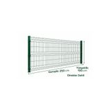 msy garden fenc 100 cm x 250 8 adet ( 20 MT ) Panel Çit Yeşil Bahçe Çiti Direkler Dahil