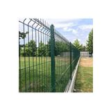 msy garden fenc 150 X 250cm -4 Adet Yeşil Panel Çit Takımı Galvanizli Çit Teli Direkler Dahildir Puntalı Tel Çit