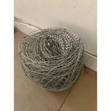 Msy Garden Fenc 45 Çapında Düzlemsel Jiletli Tel 50 Metre 1. Kailte Galvaniz Dekoratif Bahçe Çiti - Gri