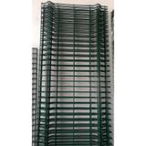 msy garden fenc 75 X 250cm -5 Adet Yeşil Panel Çit Takımı Galvanizli Çit Teli Direkler Dahildir Puntalı Tel Çit