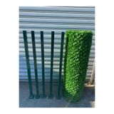 msy garden fenc Çim Çit 200 cm x 10 mt + 5 ADET Galvanizli Çit Direği Aksesuarlar Dahil bahçe teli