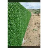 Msy Garden Fenc Dekoratif Çim Çit Paneli 180 cm x 5 mt - Bahçe Duvarı Gizleme ve Gölgelik Yapay Sarmaşık Panel