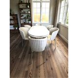Msy Home 6 Kişilik Berya Beyaz Oval Masa Krom Ayak Yönsüz Kumaş Modern ve Şık Yemek Odası Takımı - Krem