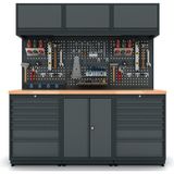 MT-1003 Modüler Çalışma Tezgahı - H2020xW1860xD560 mm