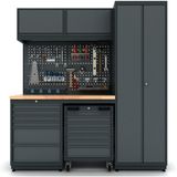 MT-1006 Modüler Çalışma Tezgahı - H2020xW1860xD560 mm