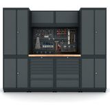 MT-1011 Modüler Çalışma Tezgahı - H2020xW2480xD560 mm