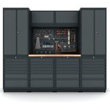 MT-1015 Modüler Çalışma Tezgahı - H2020xW2480xD560 mm
