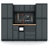 MT-1017 Modüler Çalışma Tezgahı - H2020xW2480xD560 mm